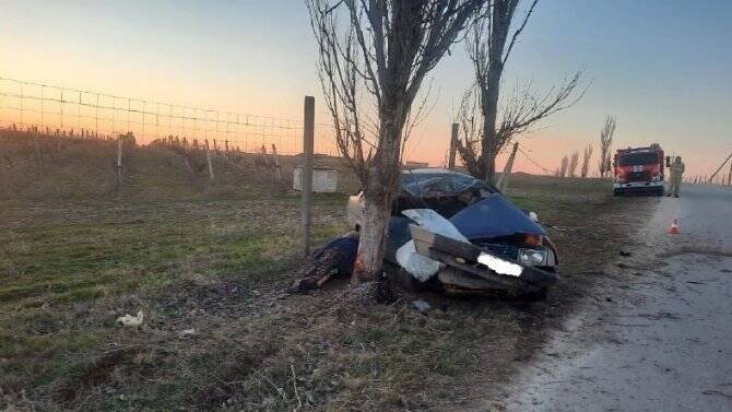 Под Севастополем ВАЗ врезался в дерево – водитель погиб