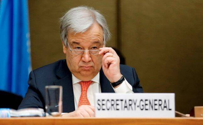 Генсек ООН призвал к деэскалации и разрядке ситуации вокруг Украины