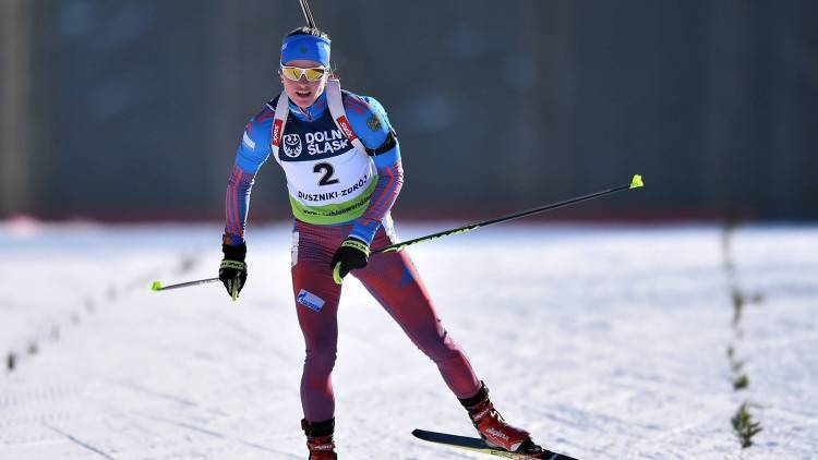 Биатлонистка Светлана Слепцова порадовалась за бронзовую медаль российской мужской команды