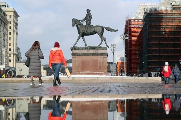 15 февраля стало самым тёплым днём зимы в Москве