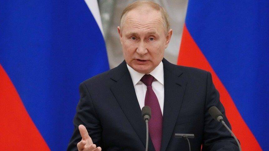 Путин прокомментировал обращение депутатов Госдумы о признании ДНР и ЛНР