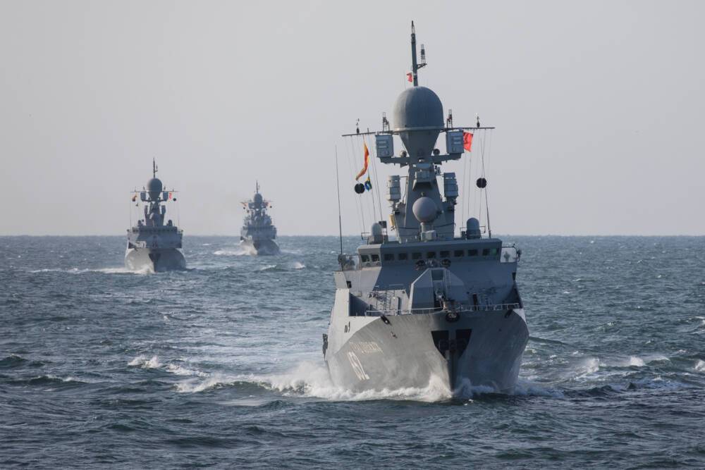 Корабли Каспийской флотилии отправятся в Чёрное и Средиземное море