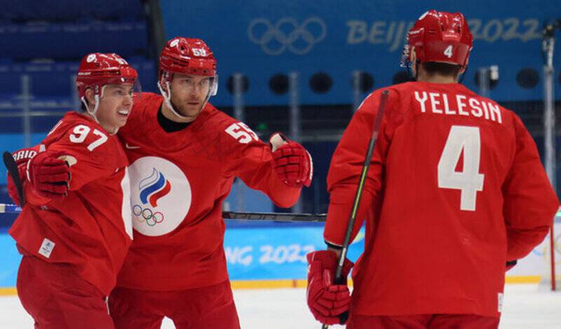 Хоккеисты ОКР победили Данию и вышли в полуфинал Олимпиады в Пекине