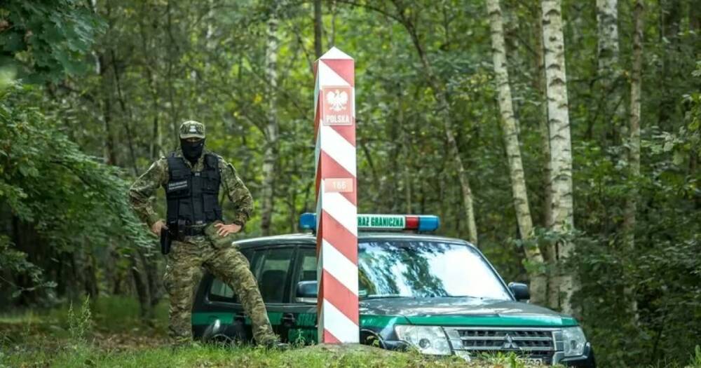 Более 70 нелегалов пытались прорваться через границу Польши с Белоруссией, половину задержали