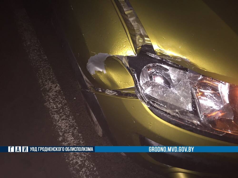 Пешеход в реанимации: в Гродненском районе в ДТП пострадал мужчина