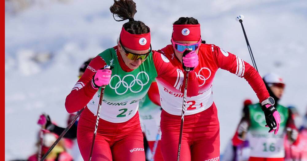 Российские лыжницы получили бронзу в командном спринте на ОИ-2022