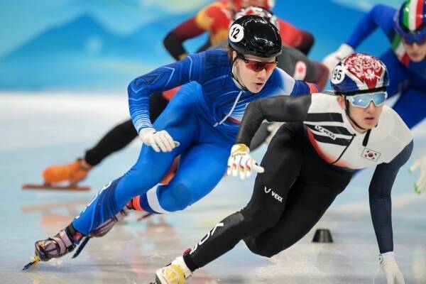 Сборная России по шорт-треку стала четвёртой в эстафете на Олимпиаде