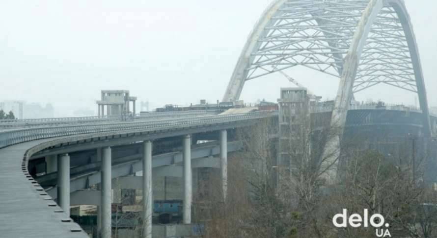 О ходе строительства Подольско-Воскресенского моста отчитались в КГГА (фото, видео)