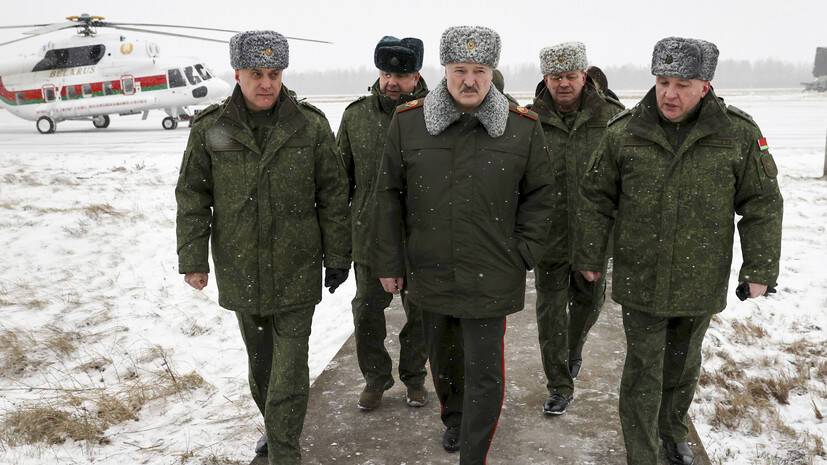 Лукашенко проведёт инспекцию российско-белорусских учений на полигоне Осиповичский