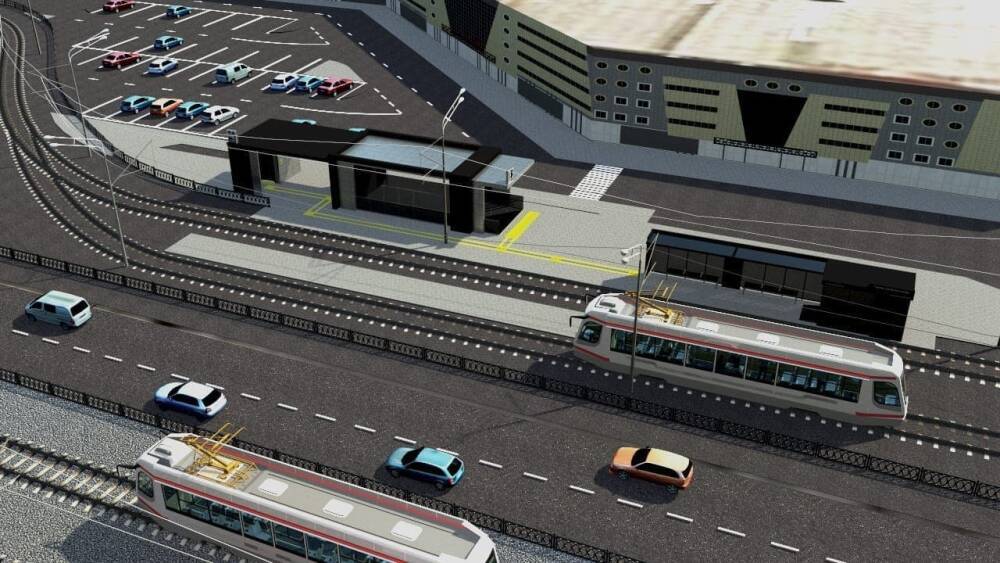 В Краснодаре отправили на доработку проект новой трамвайной линии длиной 9,5 км