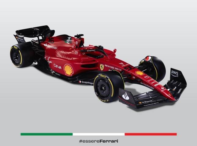 Технические характеристики Ferrari F1-75