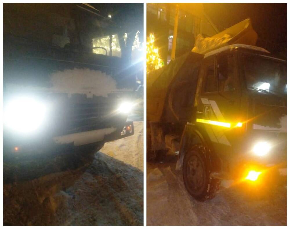 Жительница Новосибирска пожаловалась на шумный вывоз снега по ночам