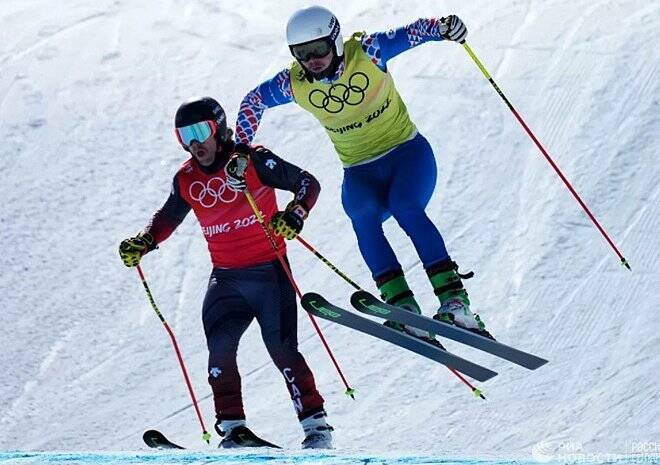 Ридзик завоевал «бронзу» в ски-кроссе на Олимпийских играх в Пекине