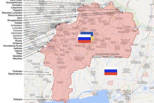 Министр обороны Латвии опубликовал карту российских атак на Украине