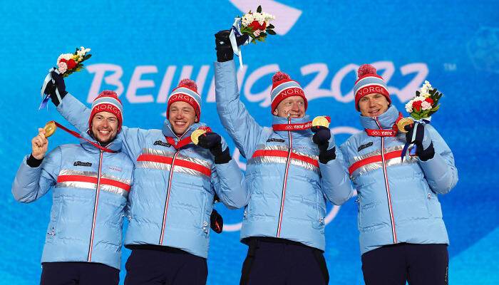 Норвегия выиграла 15 золотых медалей в Пекине и установила новый рекорд зимних Олимпиад