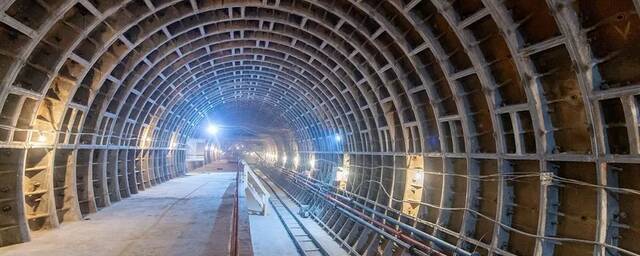 Мэр Собянин осмотрел ход строительства станции метро «Марьина Роща» БКЛ