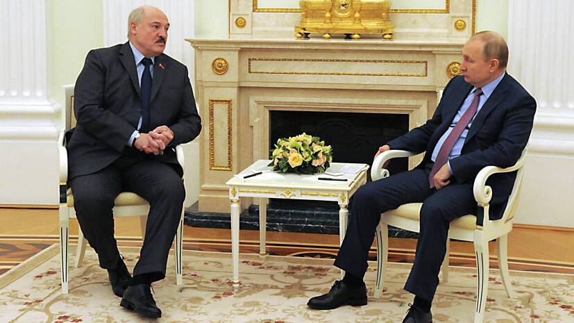 Переговоры Путина и Лукашенко продлились около 2,5 часа