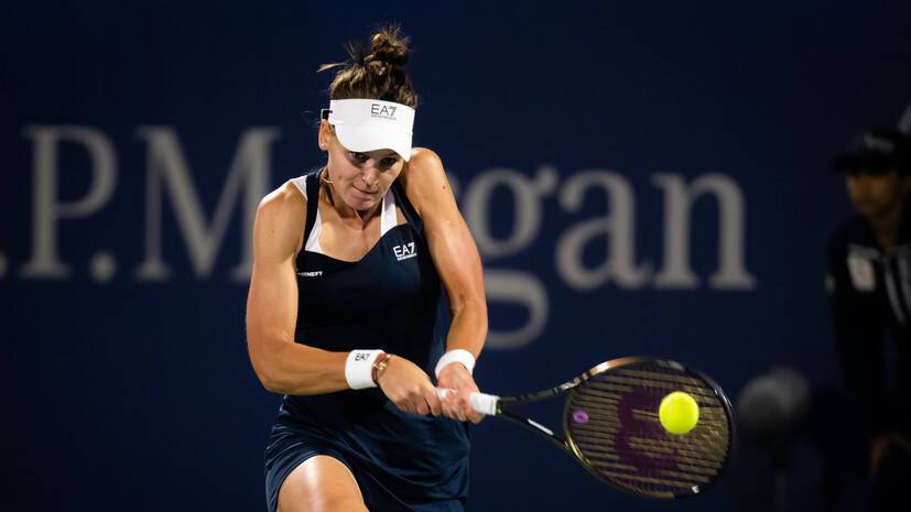 Кудерметова вышла в финал турнира WTA в Дубае из-за отказа Вондроушовой