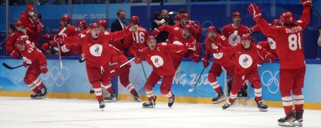 Сборная России второй раз кряду вышла в финал олимпийского турнира по хоккею