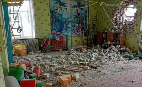 Украина не допустила ОБСЕ к осмотру места попадания снаряда в детсад якобы из-за следственных действий на месте