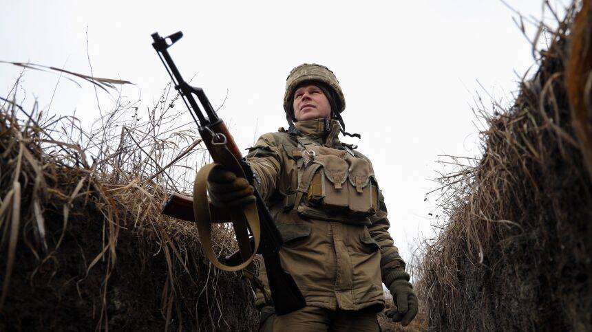 Украинская армия обстреляла Горловку из минометов