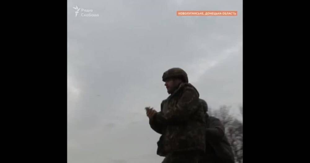 Глава МВД Денис Монастырский попал под обстрел боевиков на Донбассе (видео)