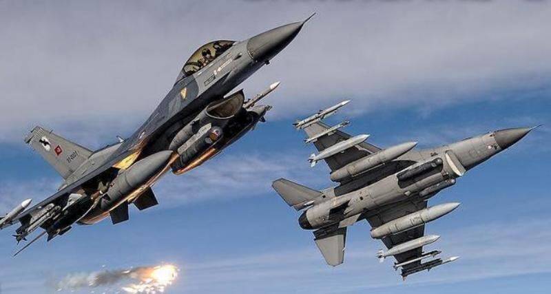 ВВС Турции провели операцию “Зимний орел” на севере Ирака и Сирии