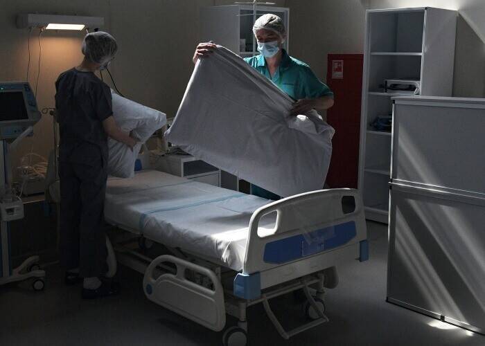 Новые места для пациентов с коронавирусом готовят в госпиталях Северной Осетии
