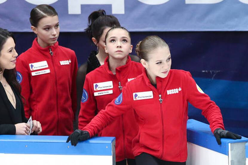 Валиева, Щербакова и Трусова пропустили тренировку перед командным турниром на Олимпийских играх
