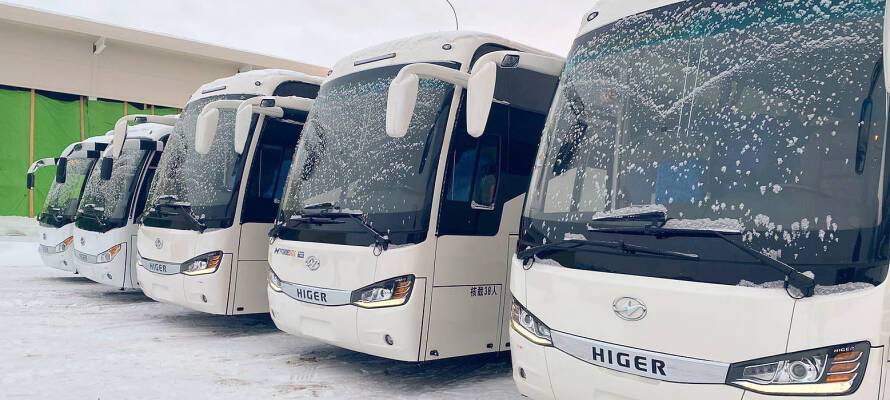 Парк «Карелавтотранса» пополнился 12 новыми автобусами