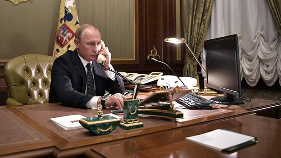 Путин и Джонсон провели телефонные переговоры
