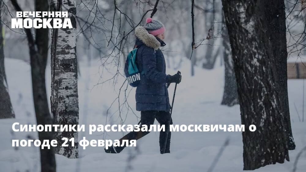 Синоптики рассказали москвичам о погоде 21 февраля