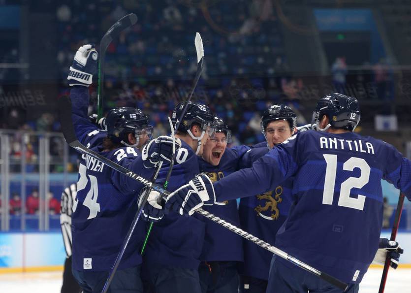 Хоккей: Финляндия выиграла олимпийское золото, обыграв в финале сборную ОКР