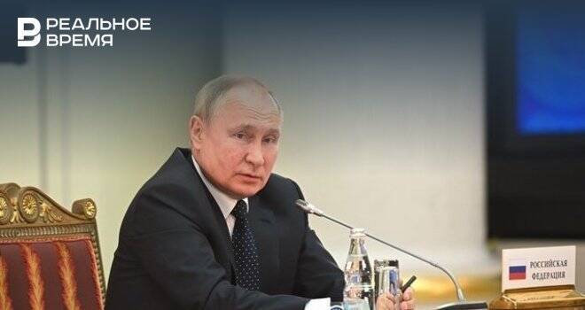 Путин проведет внеочередное большое заседание Совбеза