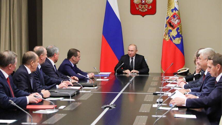 Путин проведет внеочередное заседание Совета безопасности России