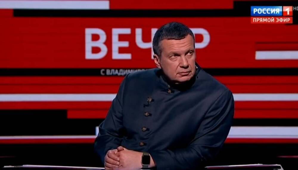 Соловьев заплакал после выступления Симоньян по ситуации в Донбассе в прямом эфире