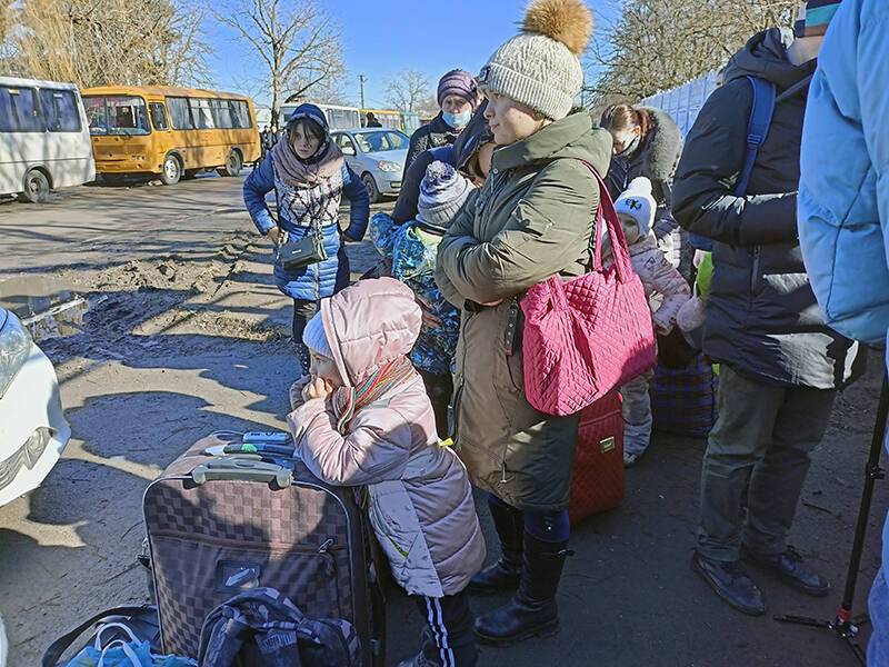 В Россию прибыли 70 тысяч беженцев из ЛДНР