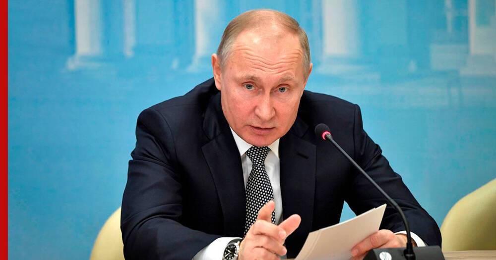 Путин выступит с видеообращением к россиянам