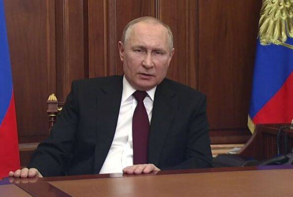 О ситуации на Украине: обращение президента России Владимира Путина