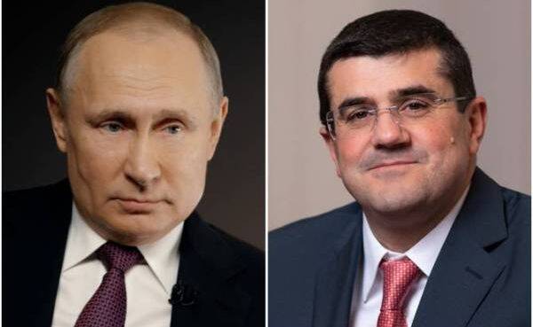 Арутюнян поддержал решение Путина: Карабах поздравил Донбасс с историческим событием