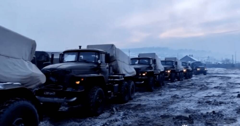 Макеевка, Шахтерск, Донецк: где уже были замечены российские войска на Донбассе (видео)
