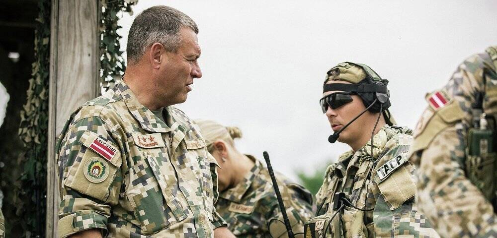 Латвийская армия на прежних позициях: угрозы безопасности нет