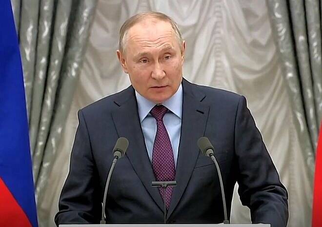 Путин: Россия признала ДНР и ЛНР в границах, которые обозначены в их конституциях