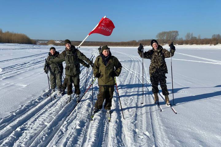 В Тюмени состоялся лыжный поход, посвященный памяти генерала Карбышева