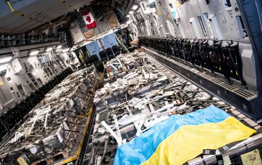В Украину прибыл второй самолет с военной помощью из Канады