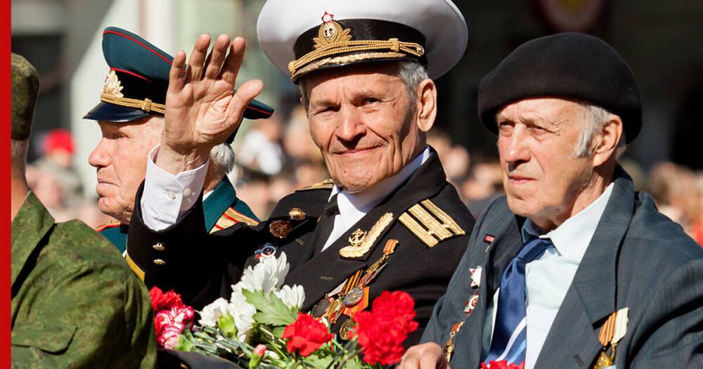 Ветеранам в Москве выплатят до 25 тысяч рублей в честь Дня Победы