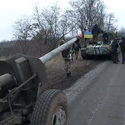 К линии соприкосновения в Донбассе перемещены допподразделения артиллерии Украины