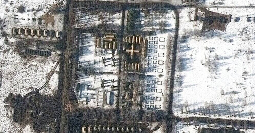 Для российской армии построен новый полевой госпиталь в приграничном районе (ФОТО со спутника)