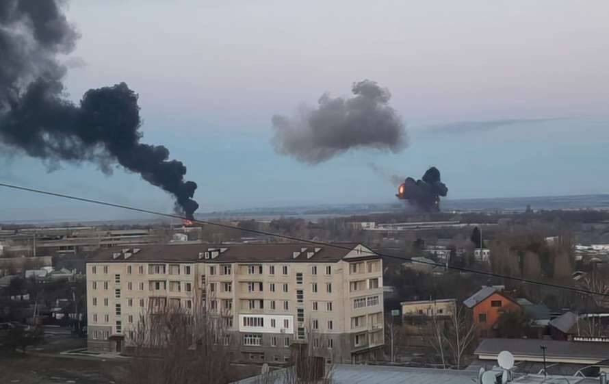 В Киеве и в Броварах прогремела серия взрывов
