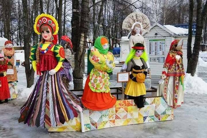 В Ярославле стартовал конкурс масленичных кукол